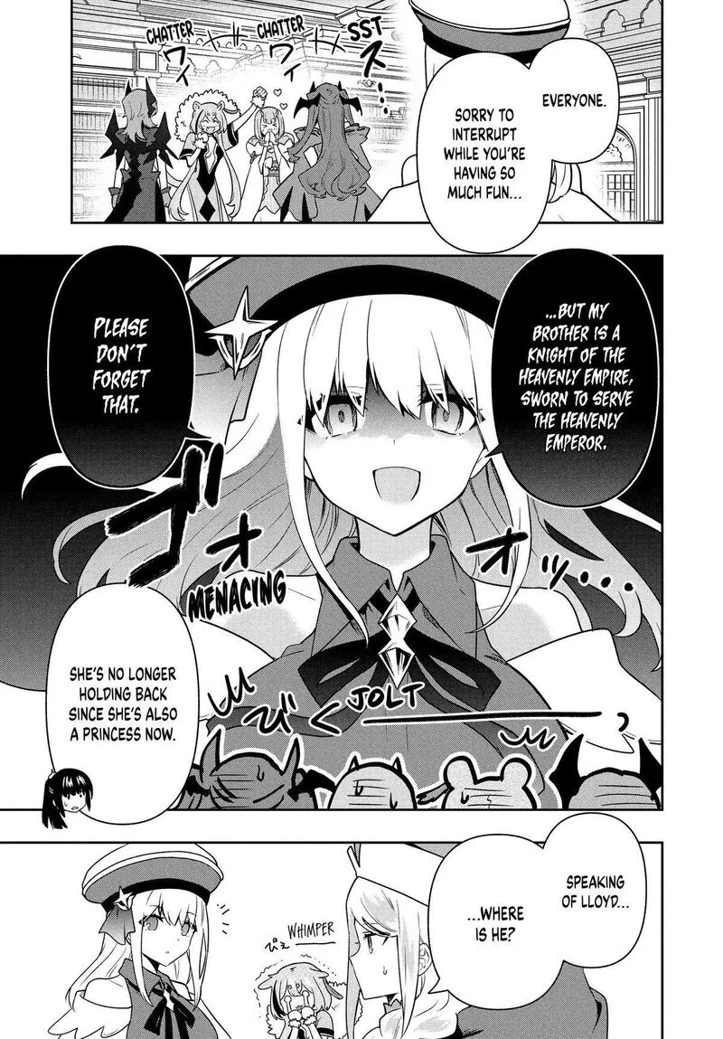 Roku-hime wa Kami Goei ni Koi wo Suru: Saikyou no Shugo Kishi, Tenseishite Mahou Gakuen ni Iku Chapter 91 page 17