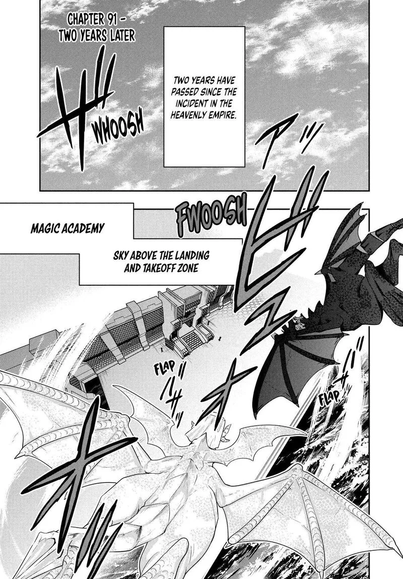 Roku-hime wa Kami Goei ni Koi wo Suru: Saikyou no Shugo Kishi, Tenseishite Mahou Gakuen ni Iku Chapter 91 page 1