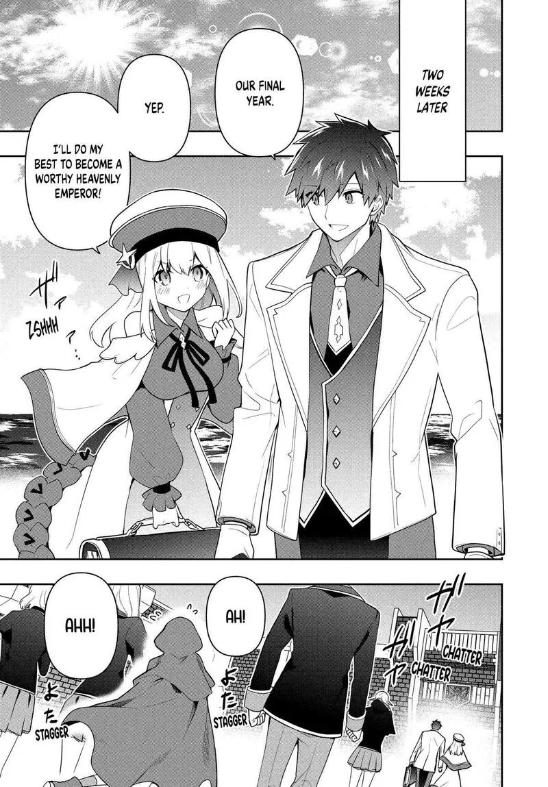 Roku-hime wa Kami Goei ni Koi wo Suru: Saikyou no Shugo Kishi, Tenseishite Mahou Gakuen ni Iku Chapter 92 page 17
