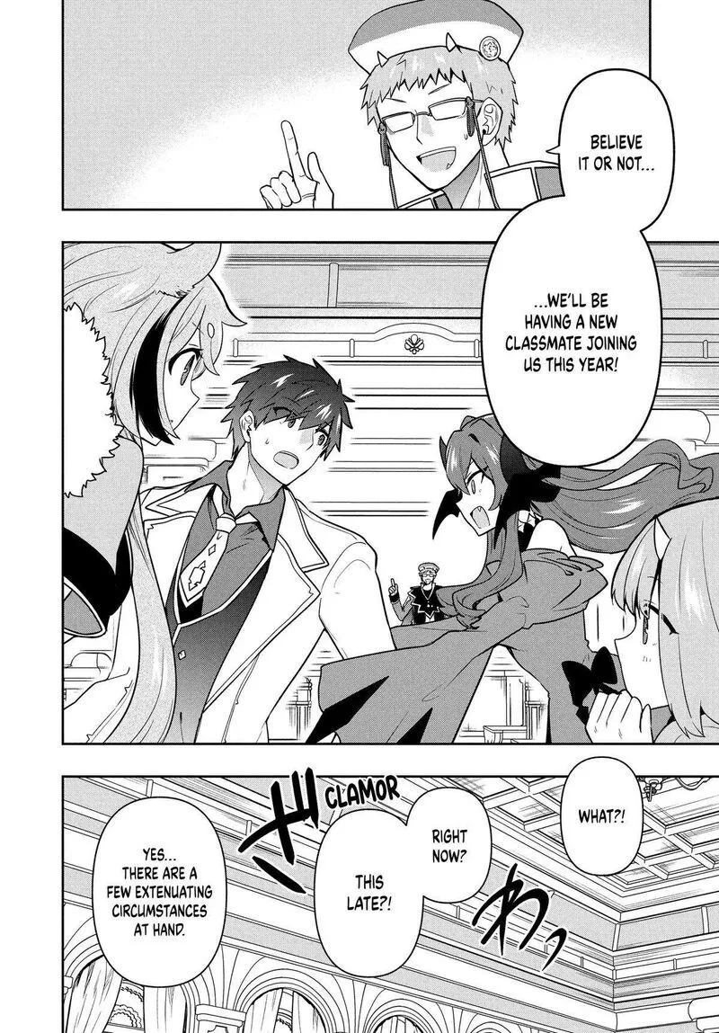 Roku-hime wa Kami Goei ni Koi wo Suru: Saikyou no Shugo Kishi, Tenseishite Mahou Gakuen ni Iku Chapter 93 page 14