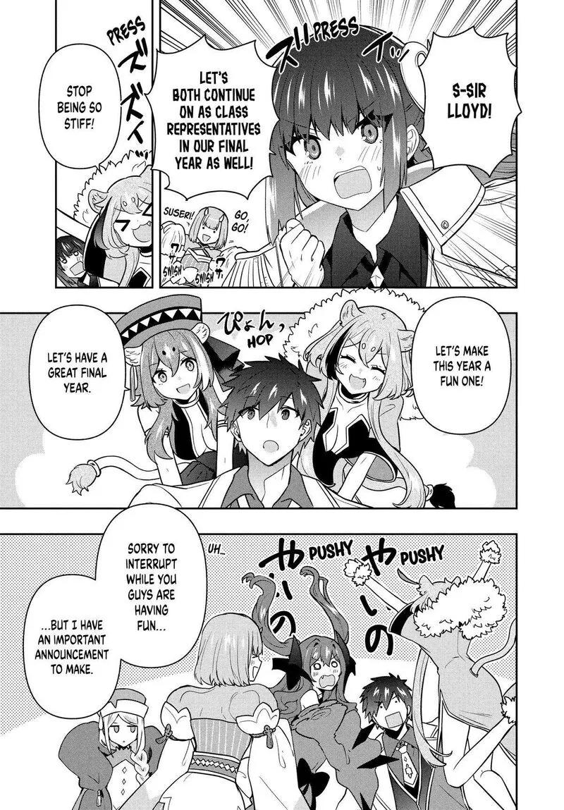 Roku-hime wa Kami Goei ni Koi wo Suru: Saikyou no Shugo Kishi, Tenseishite Mahou Gakuen ni Iku Chapter 93 page 13
