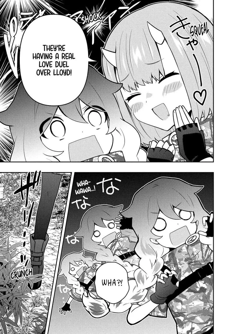 Roku-hime wa Kami Goei ni Koi wo Suru: Saikyou no Shugo Kishi, Tenseishite Mahou Gakuen ni Iku Chapter 96 page 19