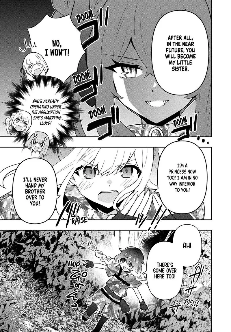 Roku-hime wa Kami Goei ni Koi wo Suru: Saikyou no Shugo Kishi, Tenseishite Mahou Gakuen ni Iku Chapter 96 page 17