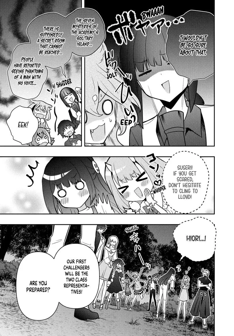 Roku-hime wa Kami Goei ni Koi wo Suru: Saikyou no Shugo Kishi, Tenseishite Mahou Gakuen ni Iku Chapter 97 page 17