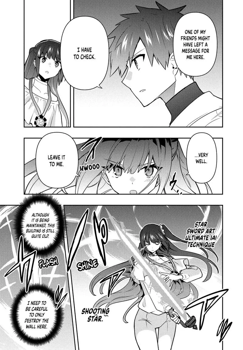 Roku-hime wa Kami Goei ni Koi wo Suru: Saikyou no Shugo Kishi, Tenseishite Mahou Gakuen ni Iku Chapter 98 page 15