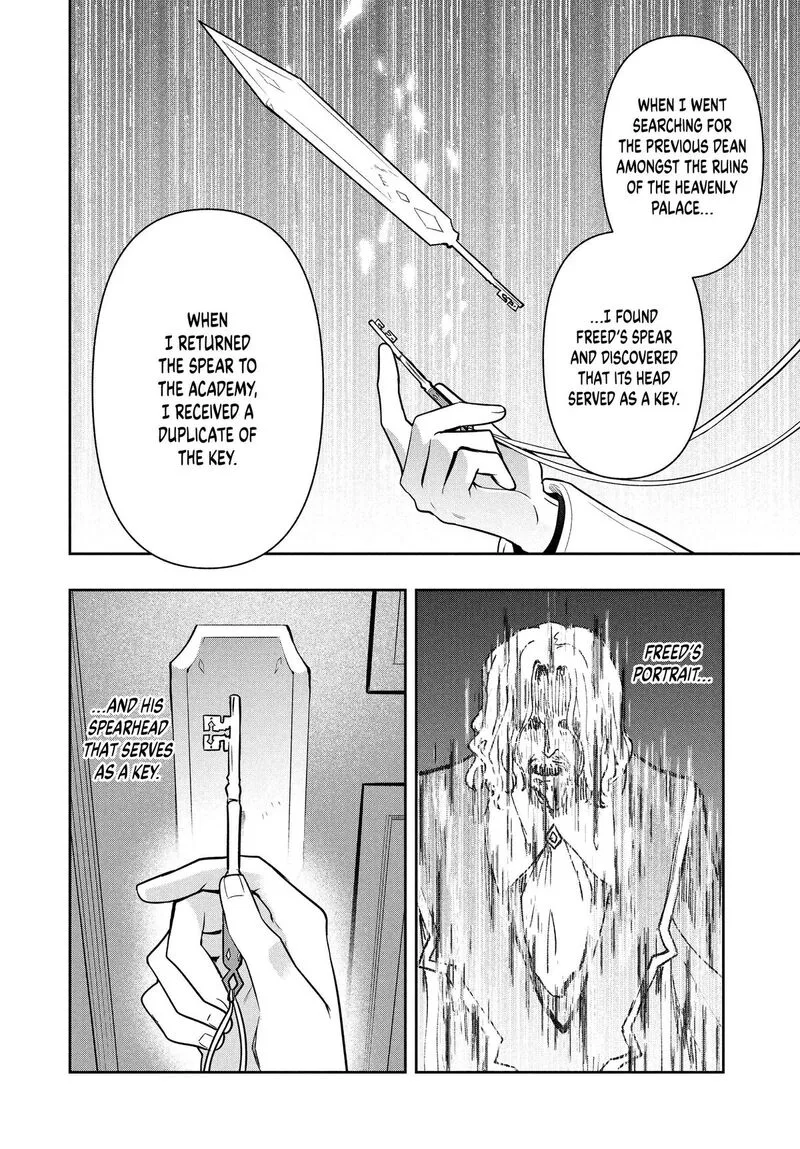 Roku-hime wa Kami Goei ni Koi wo Suru: Saikyou no Shugo Kishi, Tenseishite Mahou Gakuen ni Iku Chapter 99 page 8