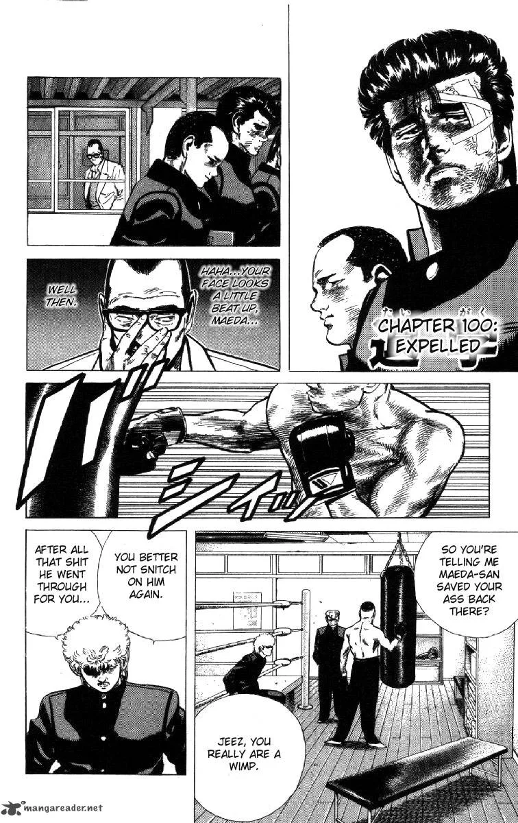 Rokudenashi Blues Chapter 100 page 1