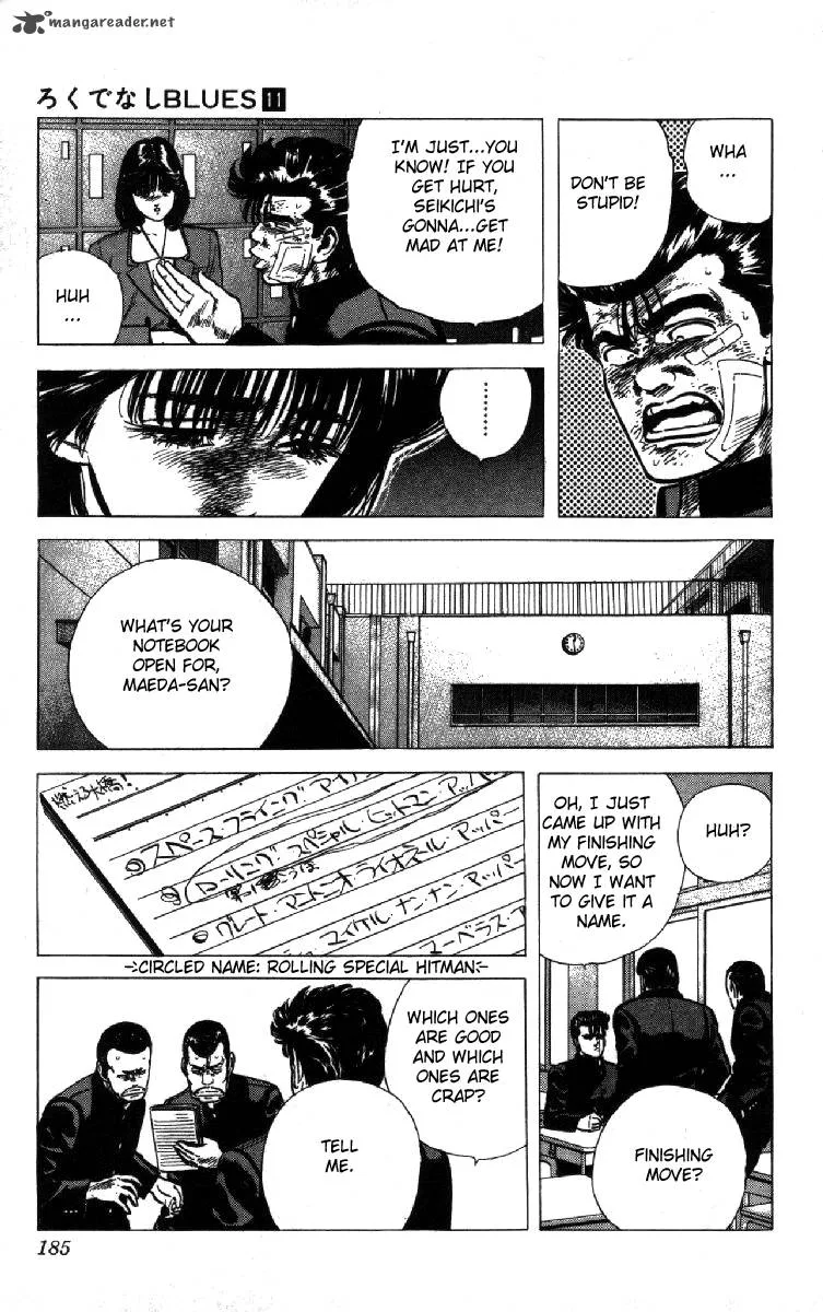 Rokudenashi Blues Chapter 107 page 8