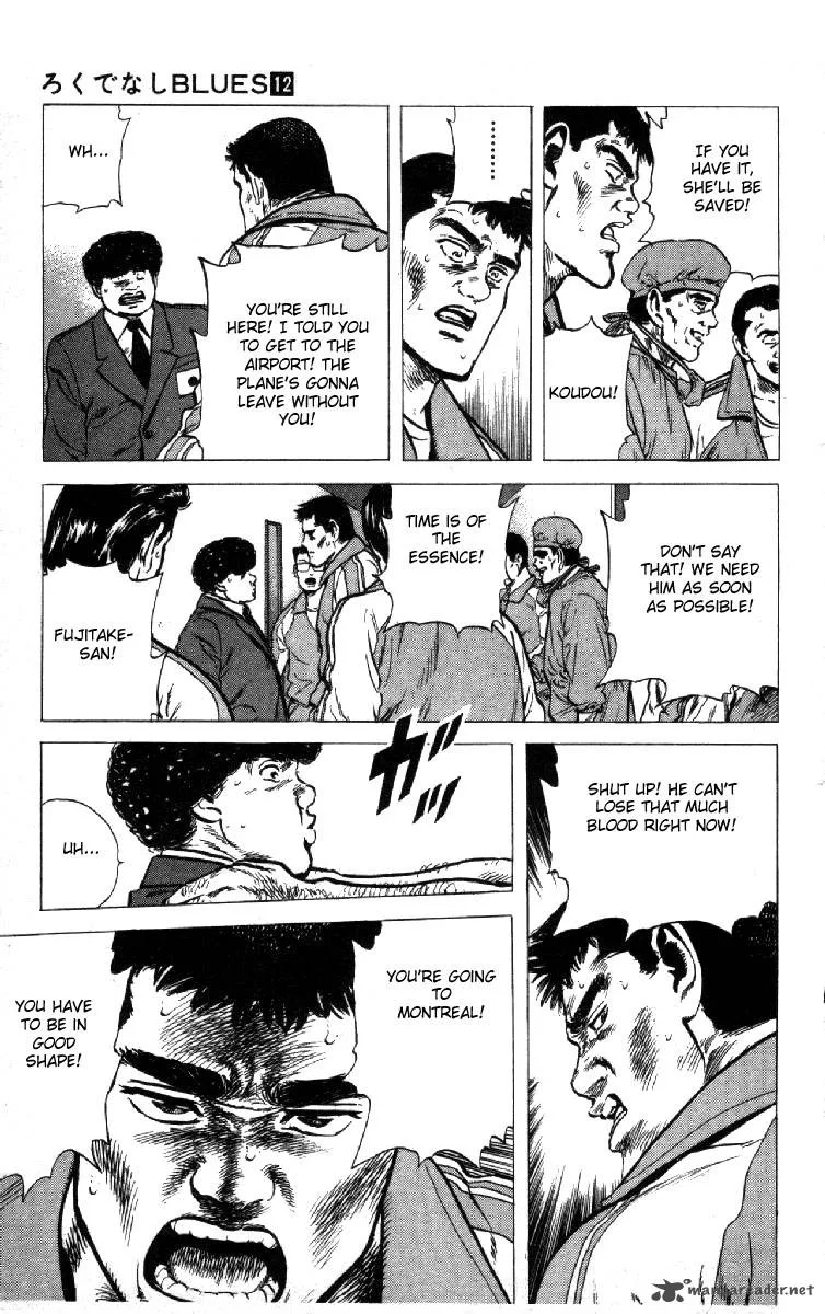 Rokudenashi Blues Chapter 115 page 11