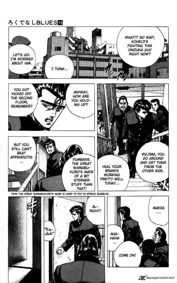 Rokudenashi Blues Chapter 138 page 18