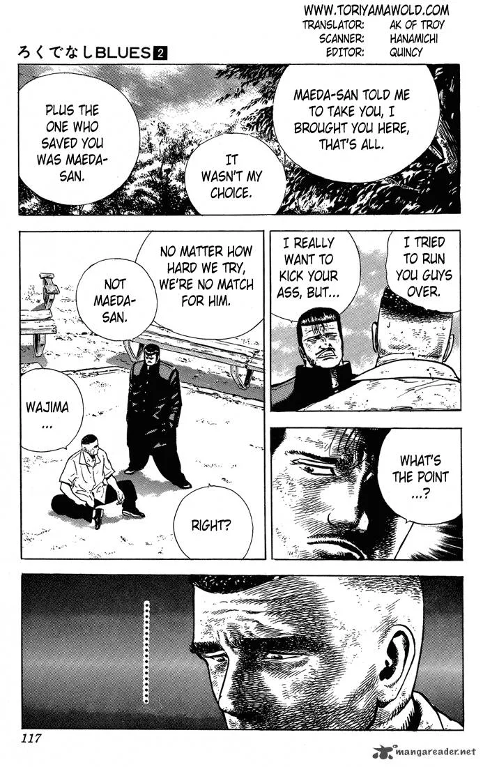 Rokudenashi Blues Chapter 14 page 14