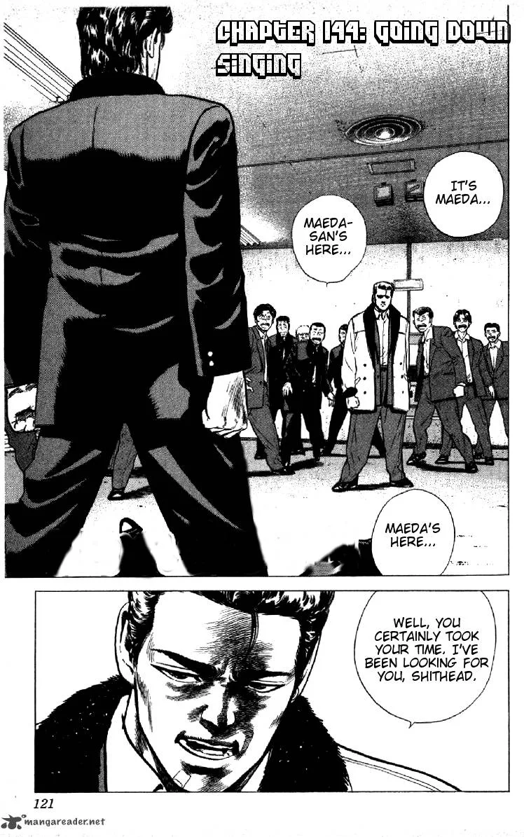 Rokudenashi Blues Chapter 144 page 1