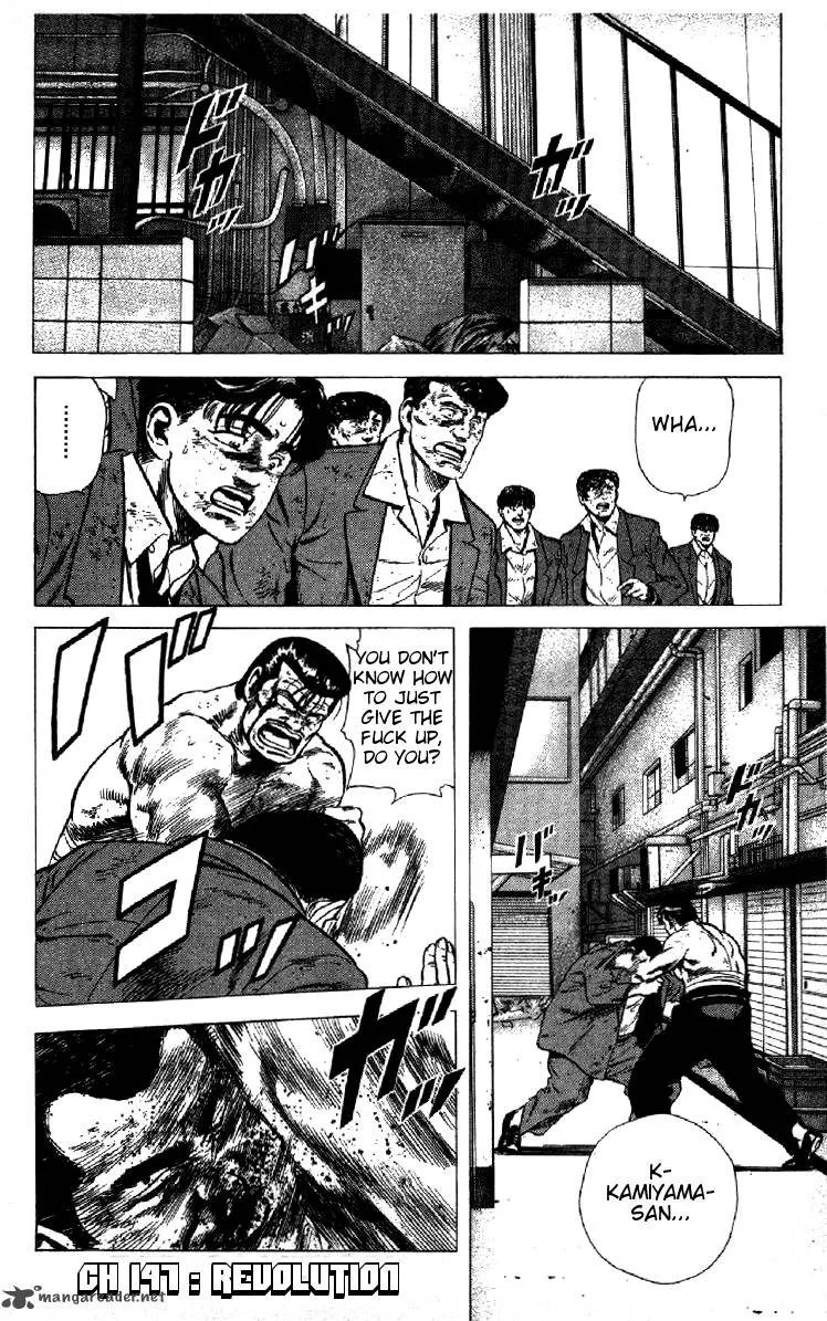 Rokudenashi Blues Chapter 147 page 1