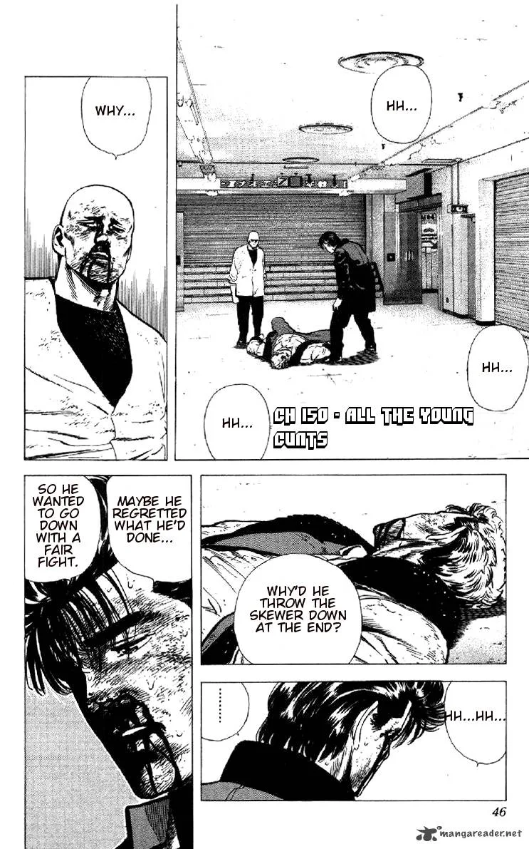 Rokudenashi Blues Chapter 150 page 1