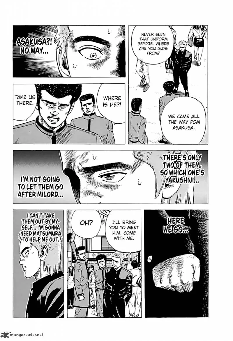 Rokudenashi Blues Chapter 180 page 18