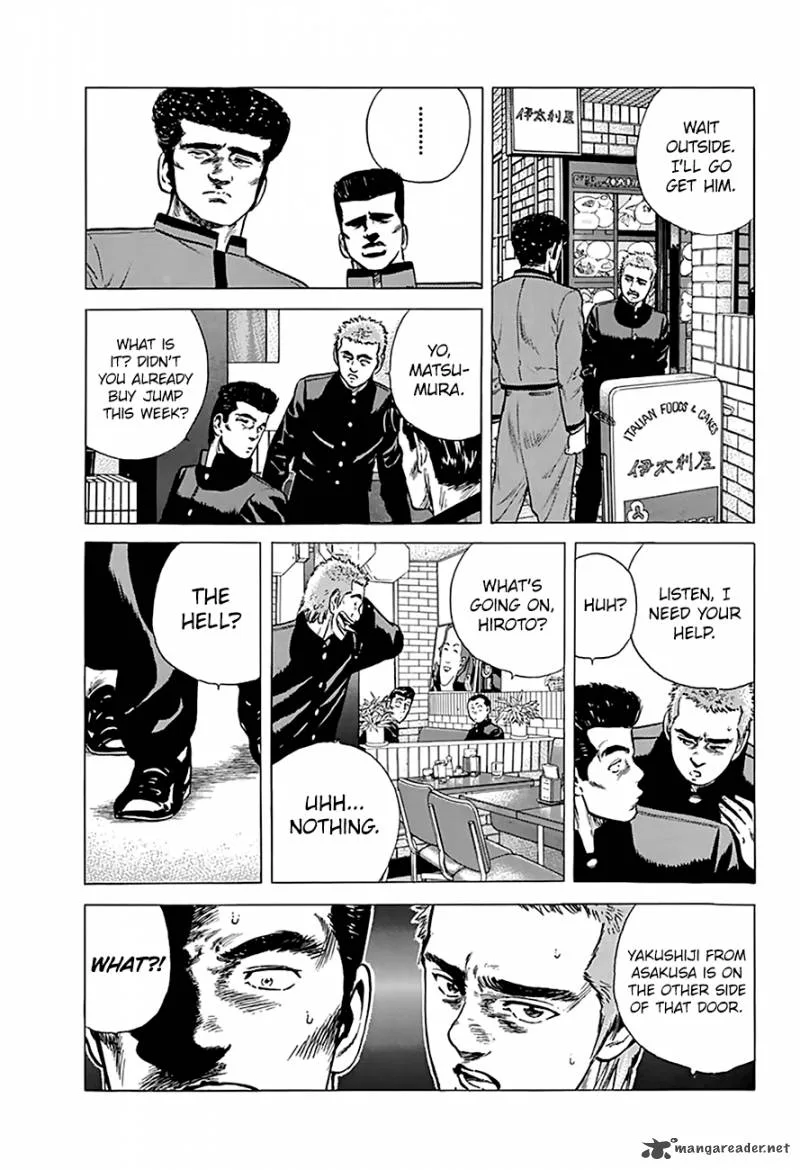 Rokudenashi Blues Chapter 180 page 19