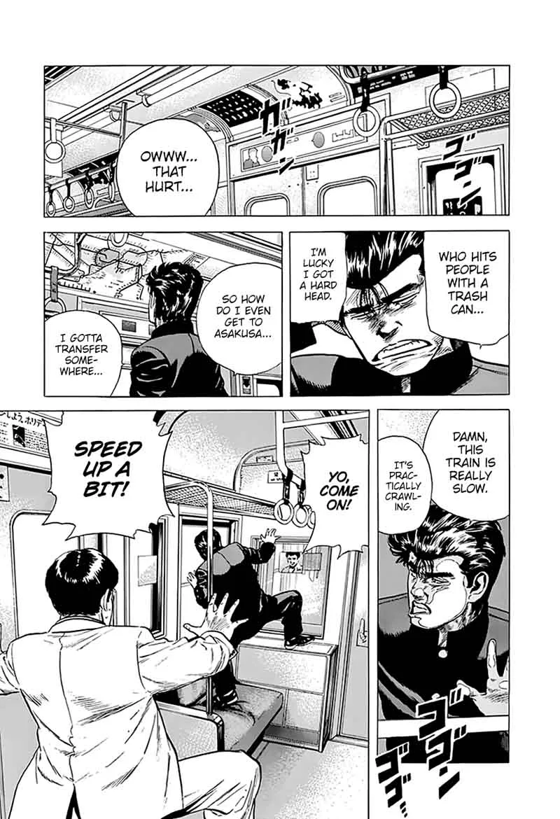 Rokudenashi Blues Chapter 184 page 13