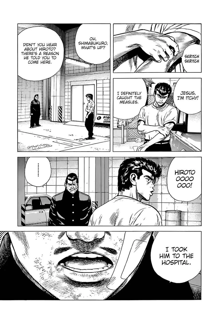 Rokudenashi Blues Chapter 206 page 19