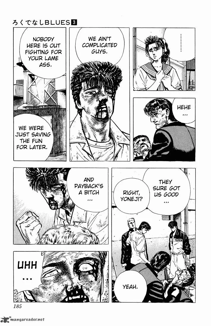 Rokudenashi Blues Chapter 28 page 8