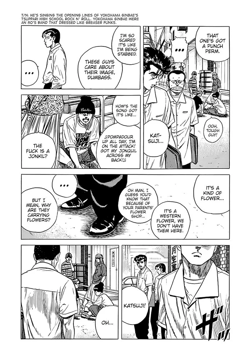 Rokudenashi Blues Chapter 297 page 9