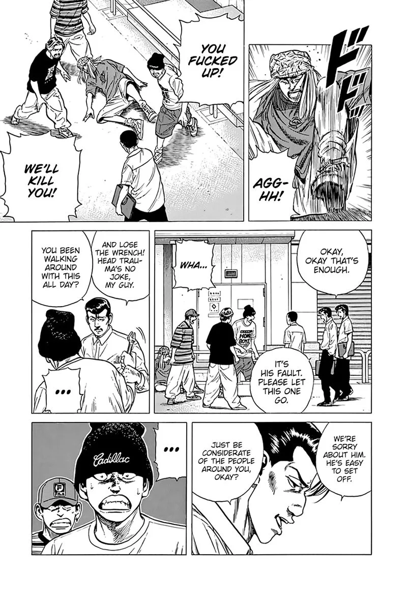 Rokudenashi Blues Chapter 297 page 12