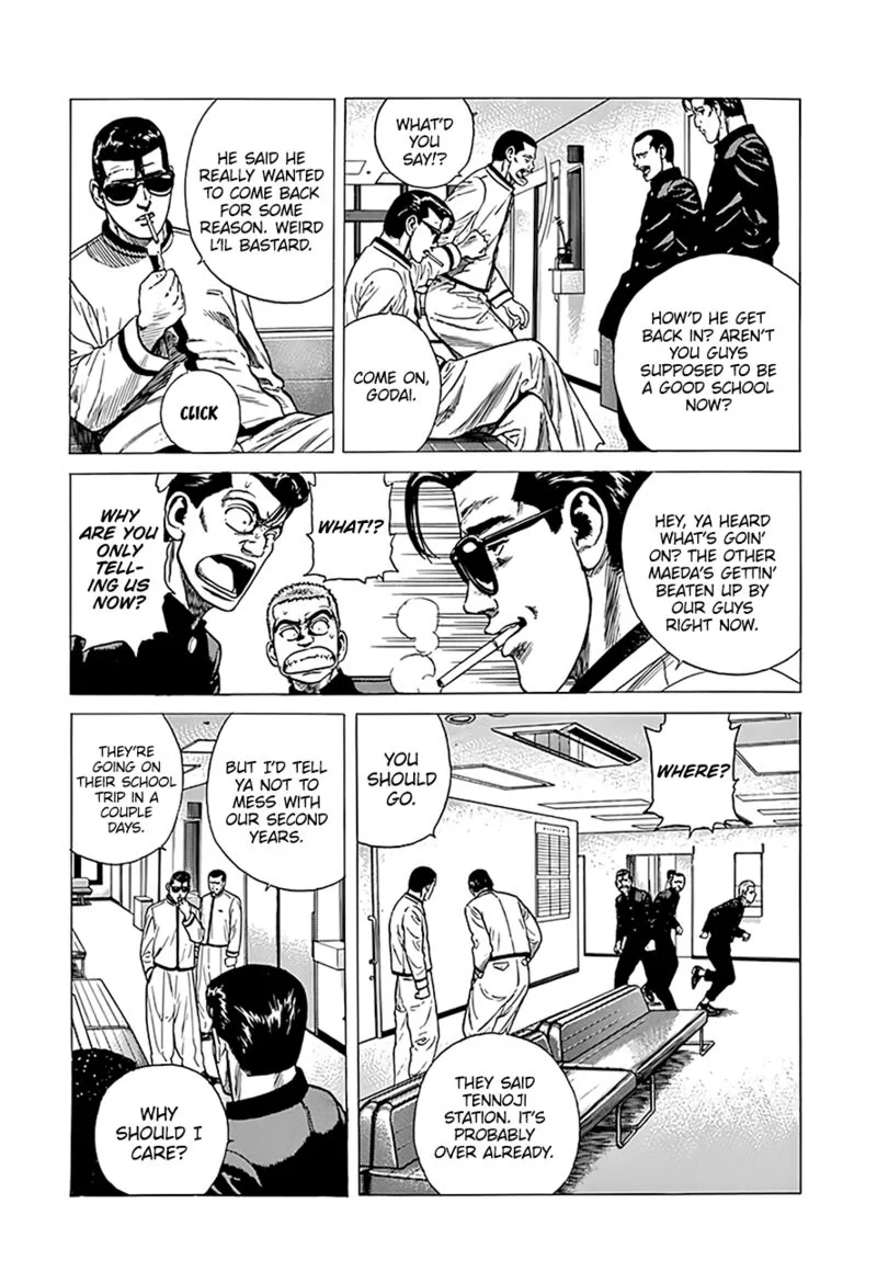 Rokudenashi Blues Chapter 323 page 14