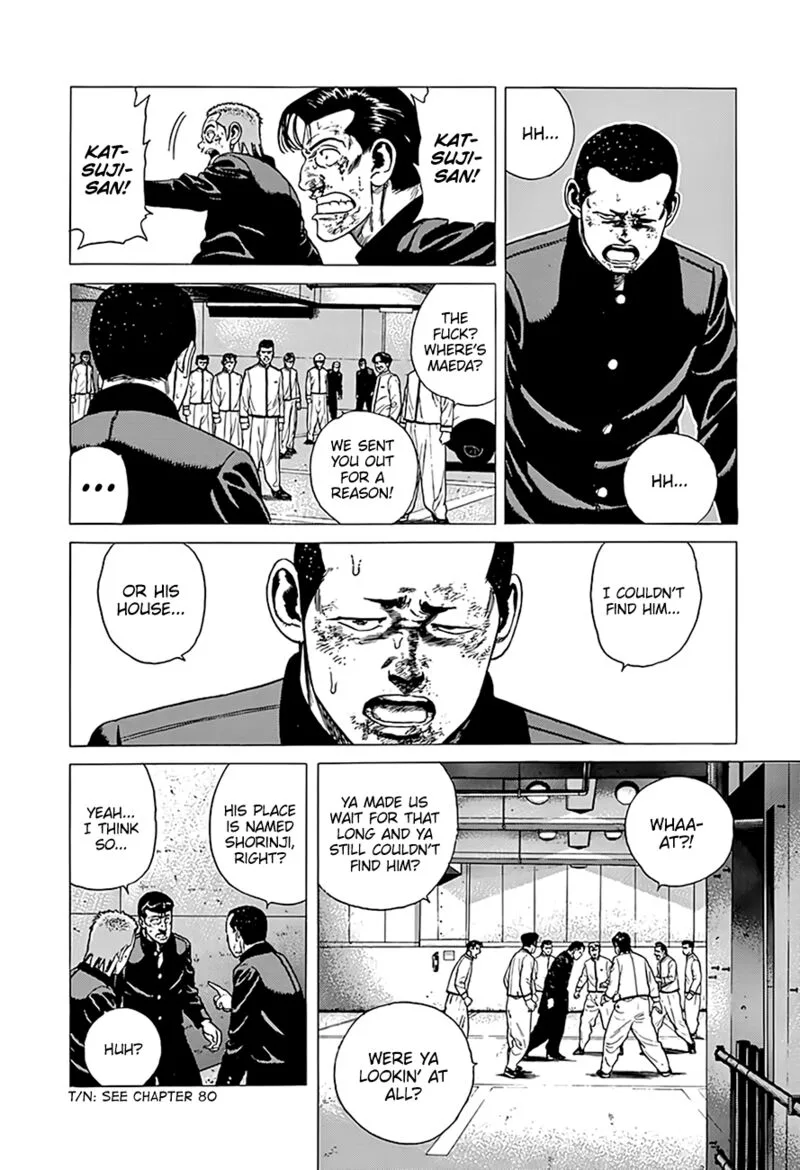 Rokudenashi Blues Chapter 327 page 5