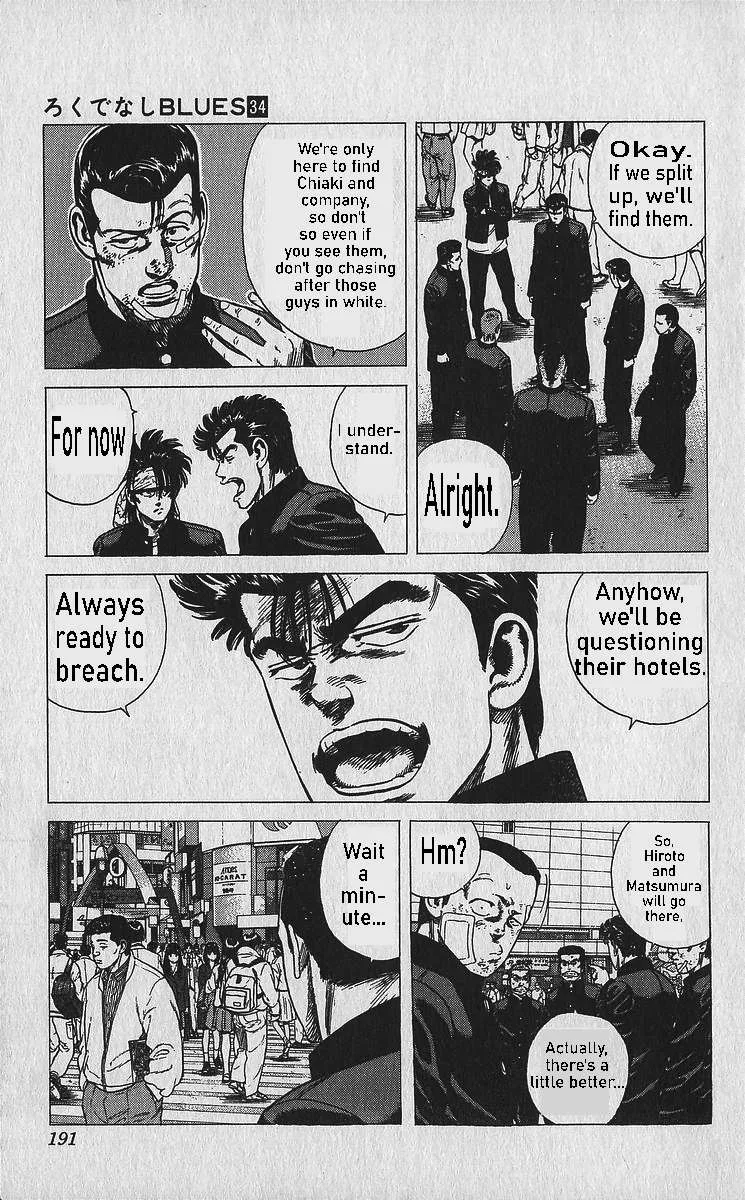 Rokudenashi Blues Chapter 338 page 16