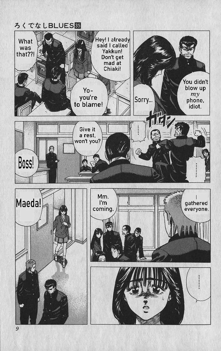 Rokudenashi Blues Chapter 339 page 11