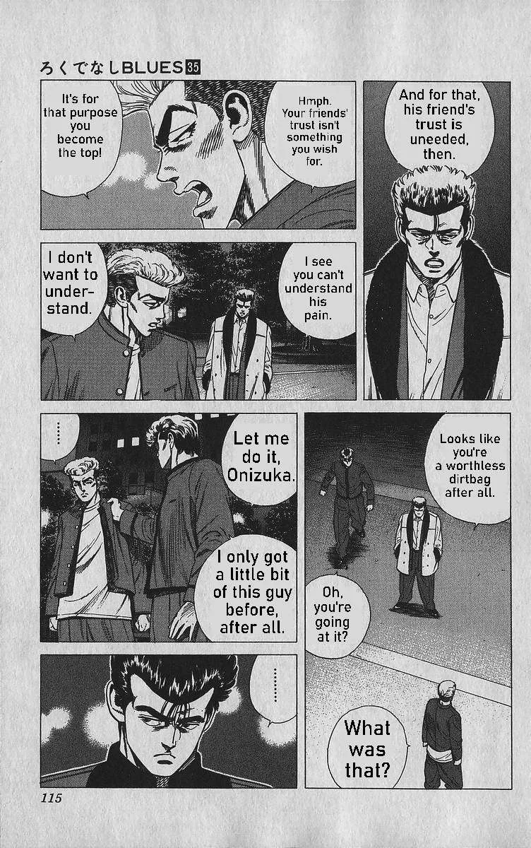 Rokudenashi Blues Chapter 344 page 9