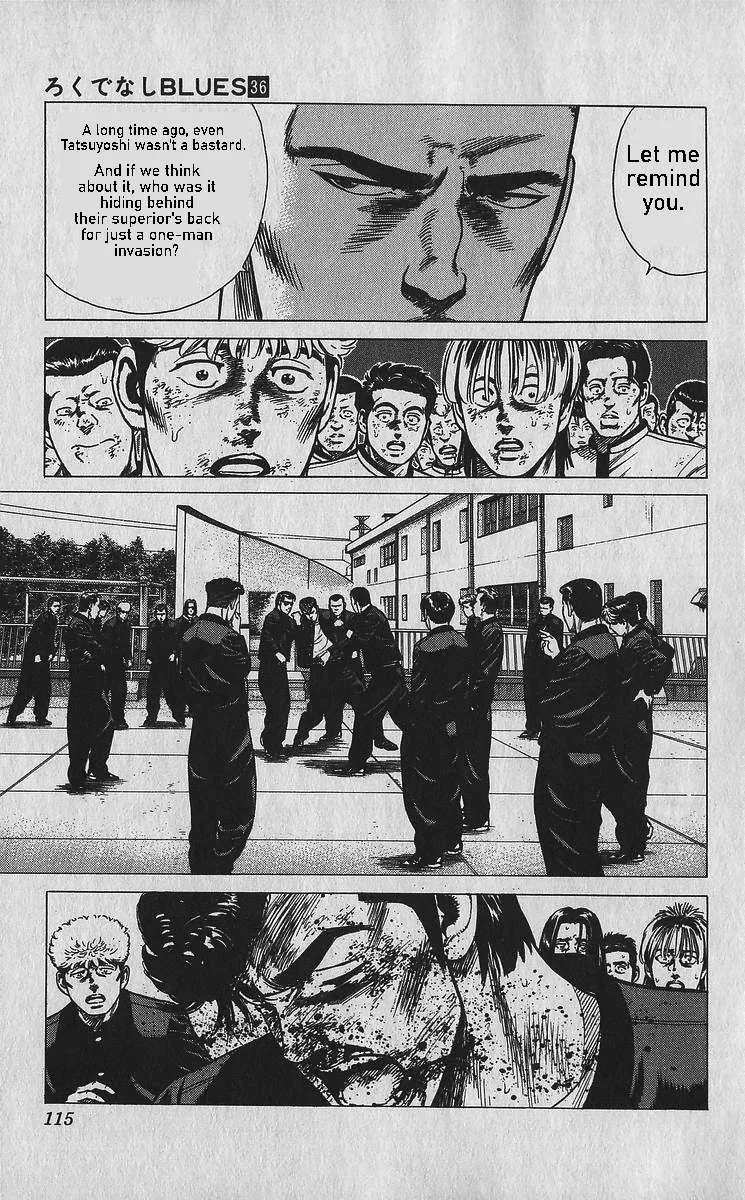 Rokudenashi Blues Chapter 354 page 14