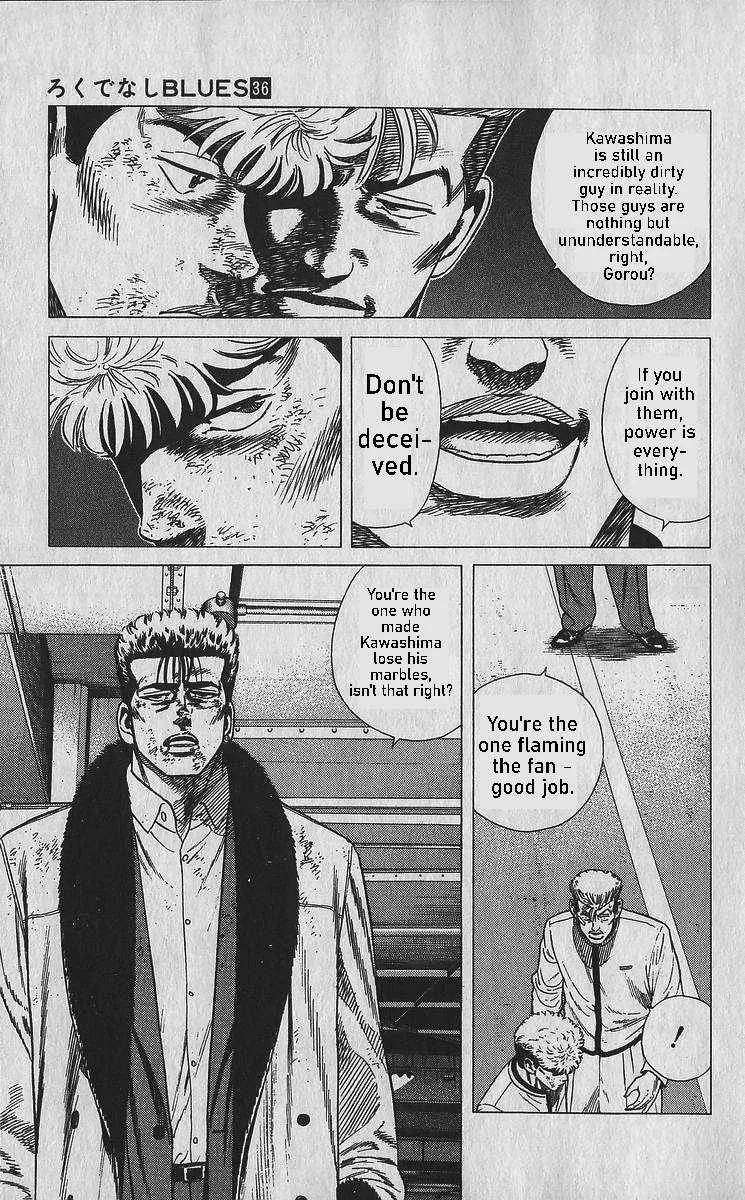 Rokudenashi Blues Chapter 355 page 10