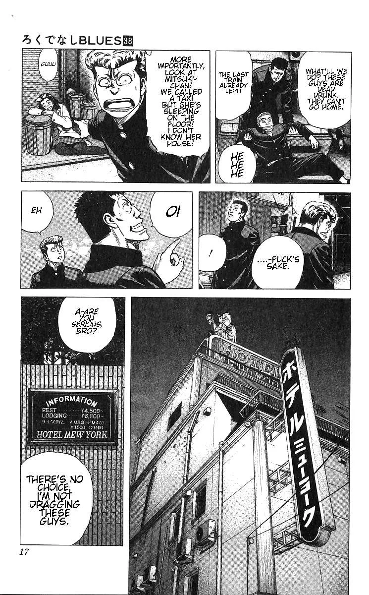 Rokudenashi Blues Chapter 369 page 19