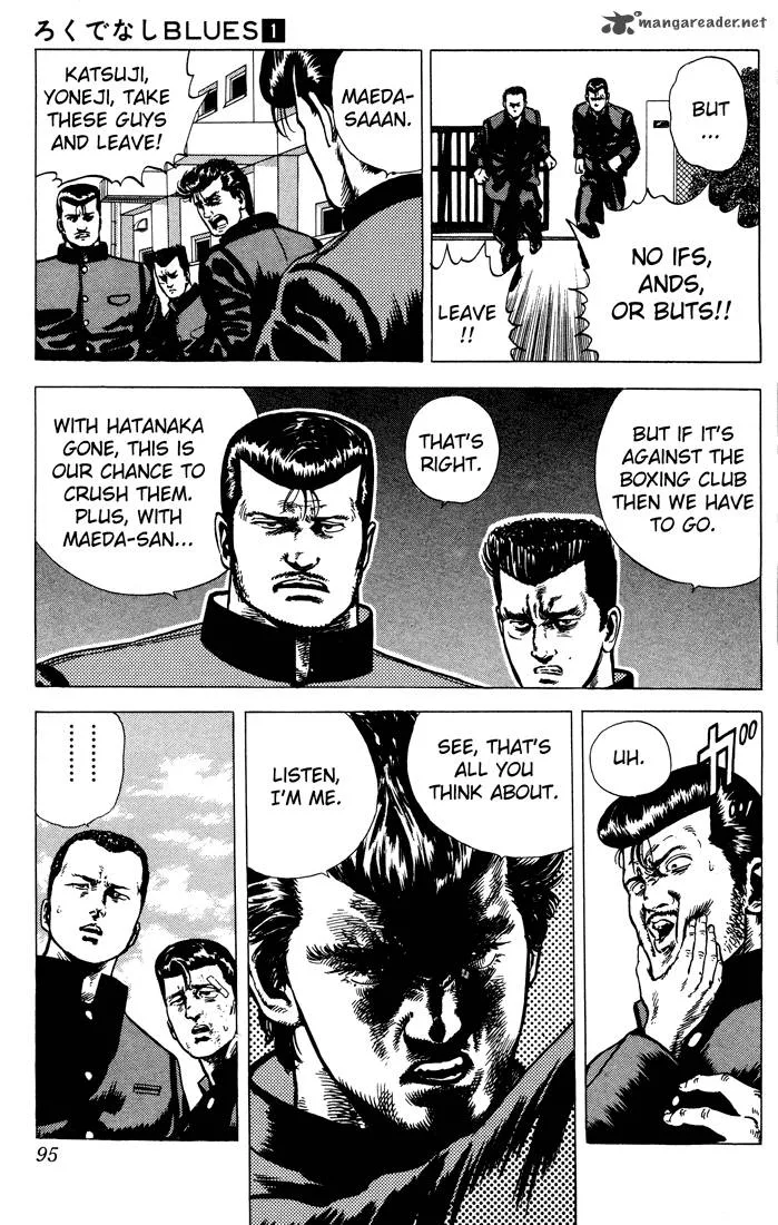 Rokudenashi Blues Chapter 4 page 13