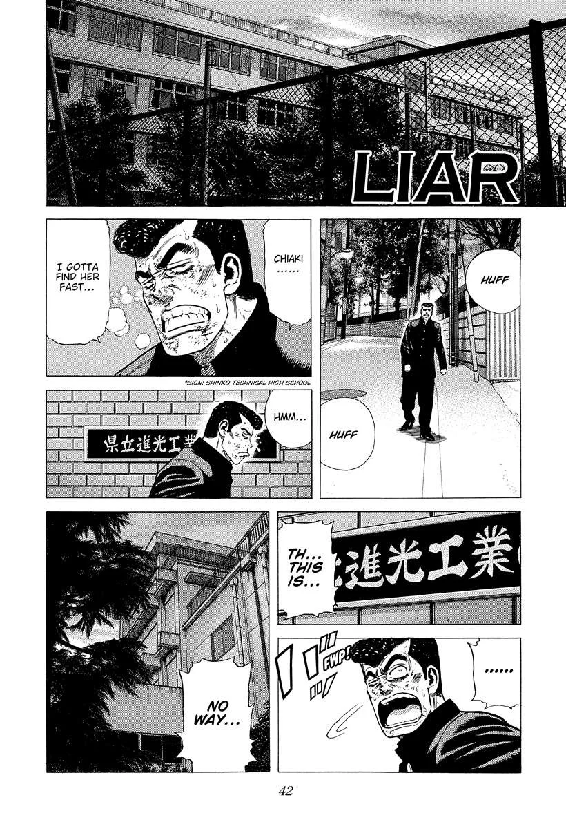 Rokudenashi Blues Chapter 408 page 1