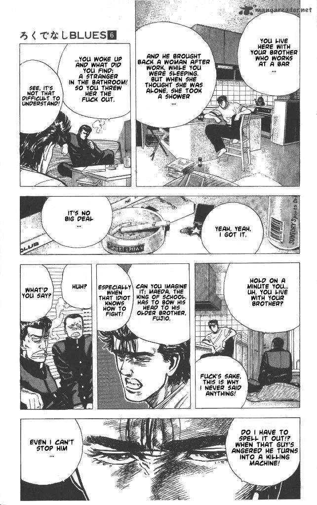 Rokudenashi Blues Chapter 51 page 14