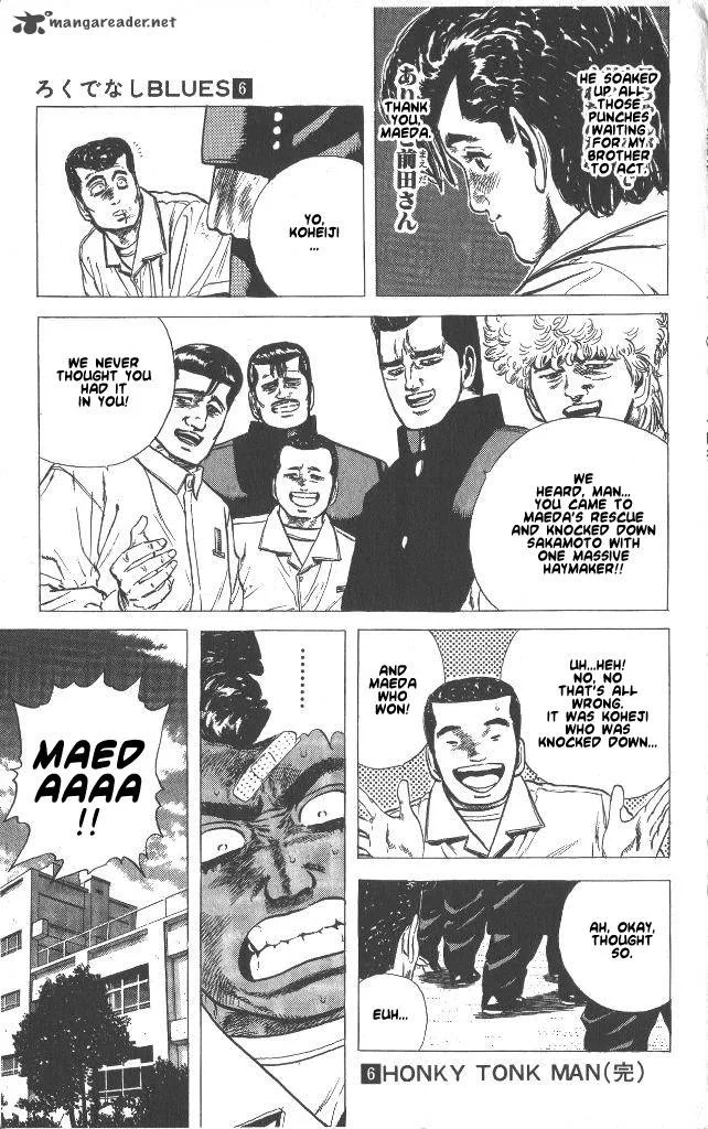 Rokudenashi Blues Chapter 58 page 20