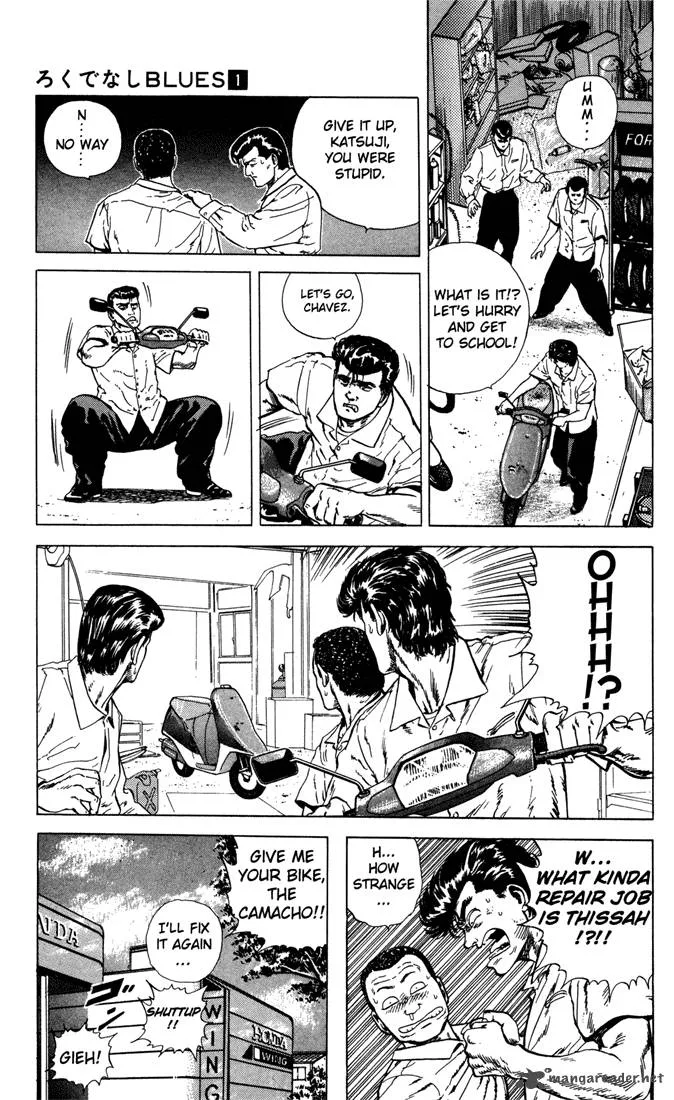 Rokudenashi Blues Chapter 6 page 3