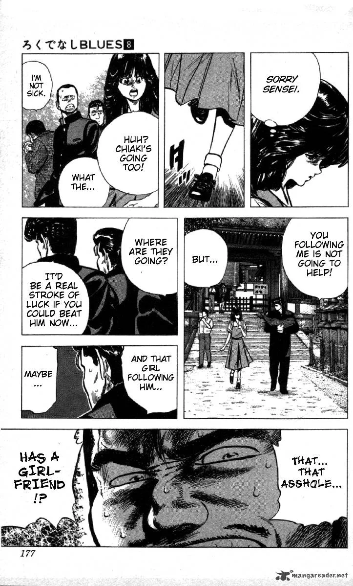 Rokudenashi Blues Chapter 77 page 9