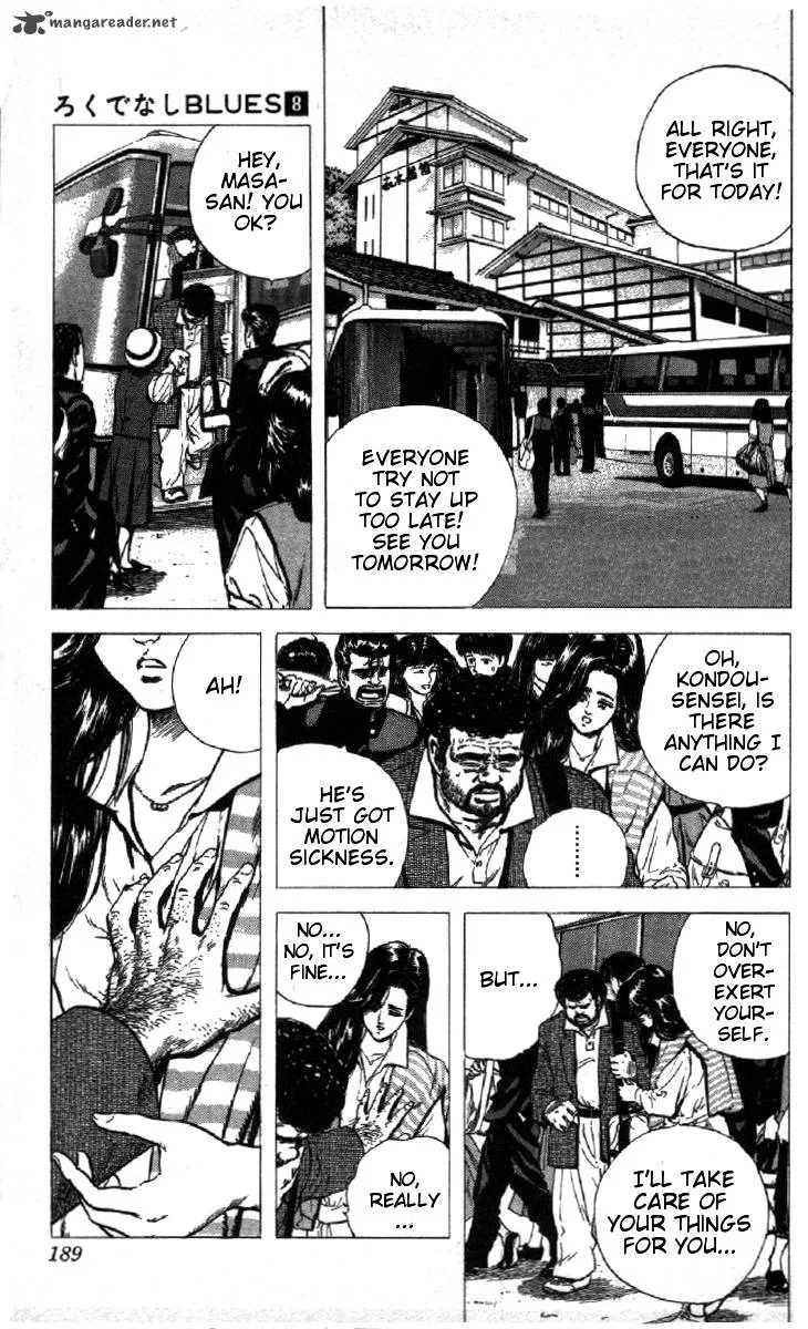 Rokudenashi Blues Chapter 78 page 1