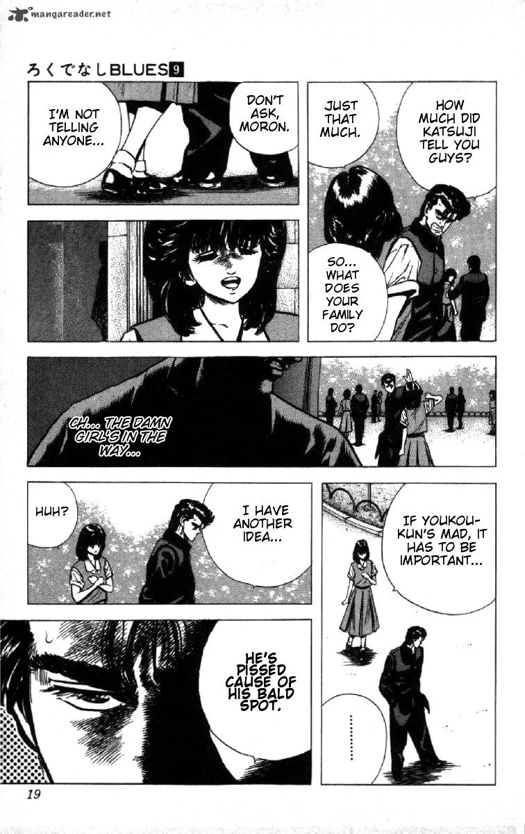 Rokudenashi Blues Chapter 79 page 19