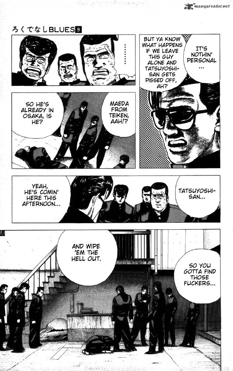 Rokudenashi Blues Chapter 79 page 17