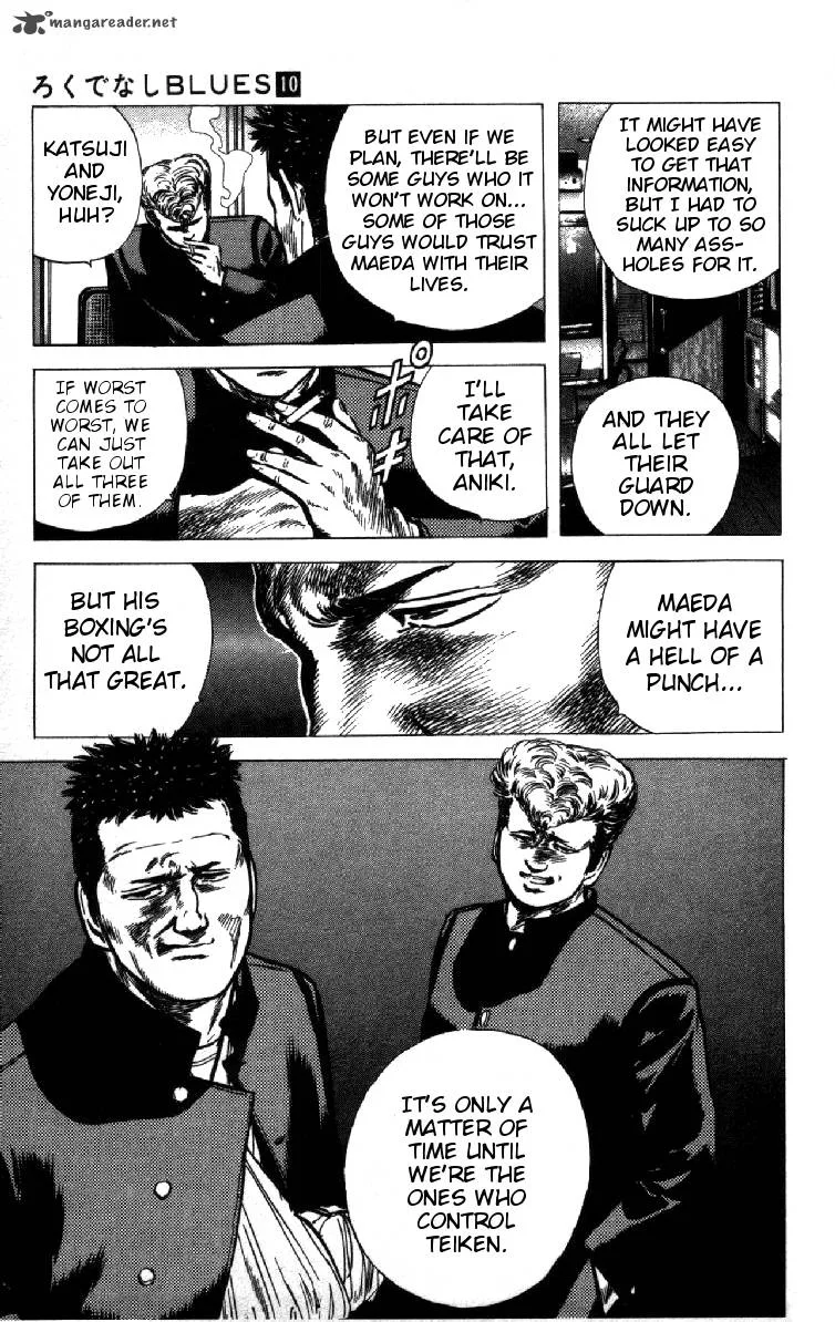 Rokudenashi Blues Chapter 92 page 19