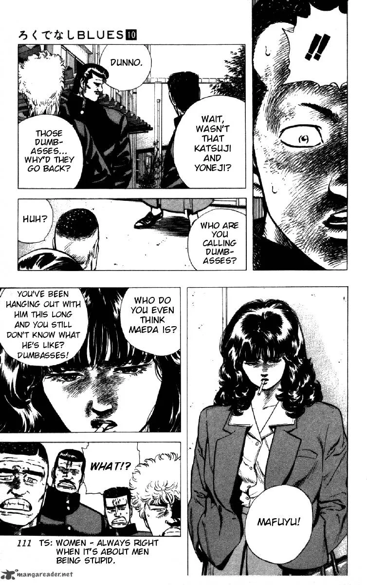 Rokudenashi Blues Chapter 93 page 24