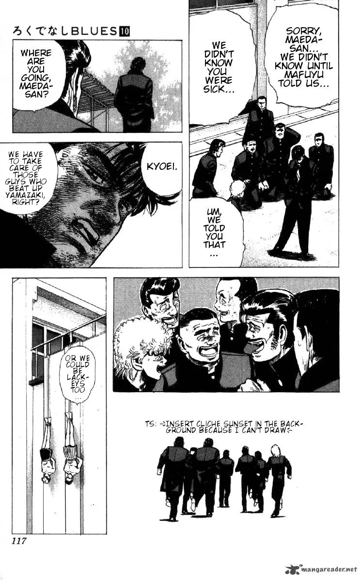 Rokudenashi Blues Chapter 93 page 30