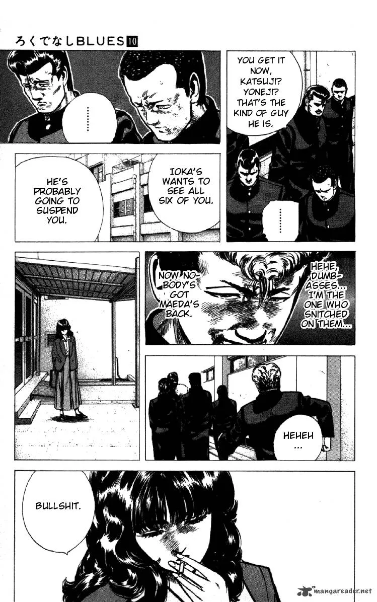 Rokudenashi Blues Chapter 93 page 14