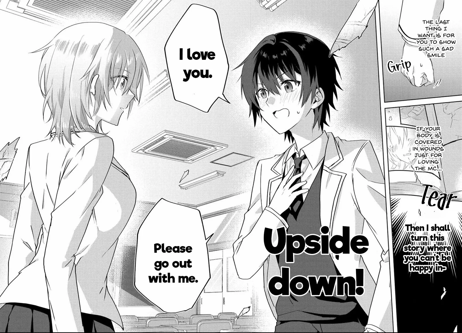 Romcom Manga ni Haitte Shimatta no de, Oshi no Make Heroine wo Zenryoku de Shiawase ni suru Chapter 1 page 21