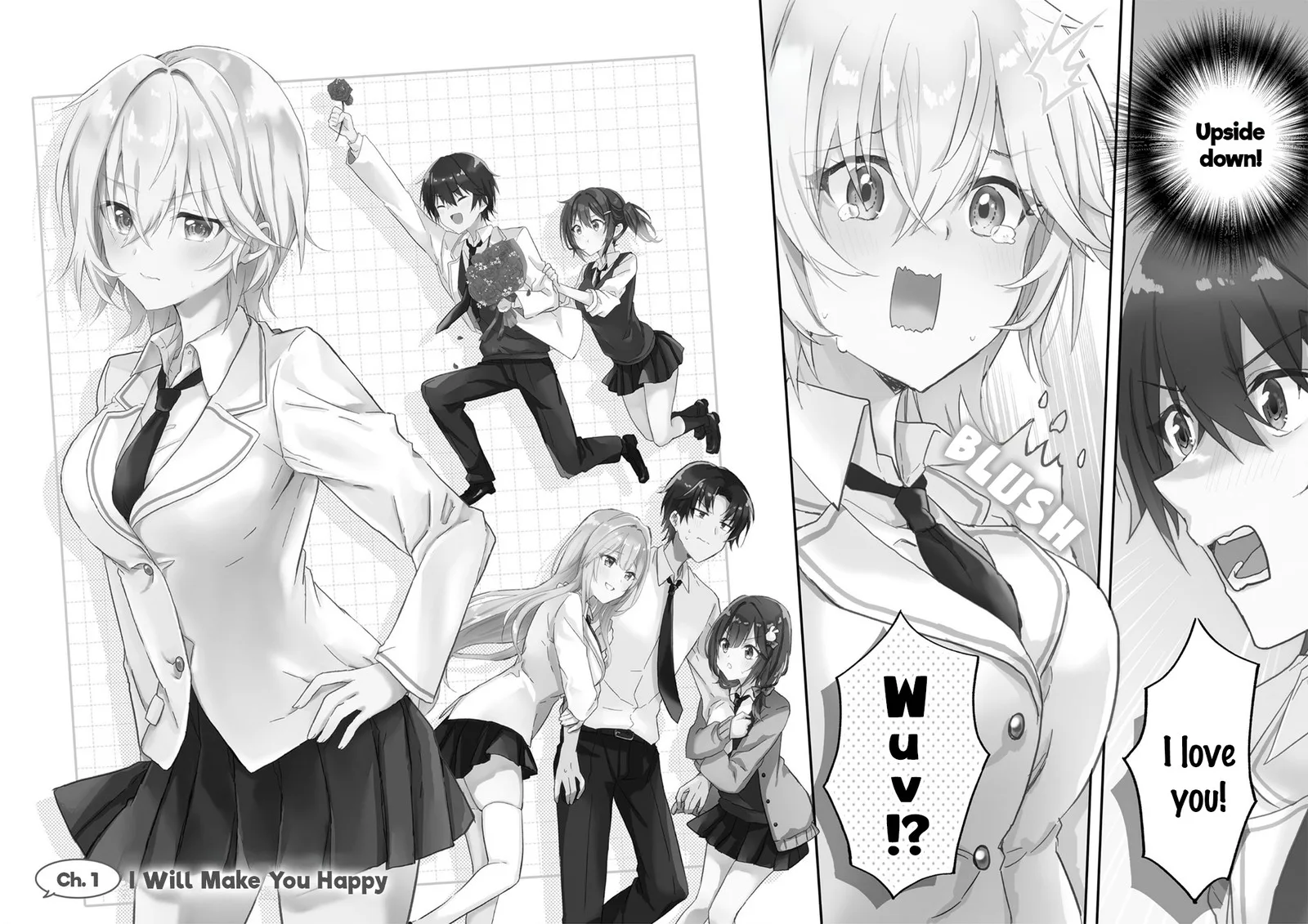 Romcom Manga ni Haitte Shimatta no de, Oshi no Make Heroine wo Zenryoku de Shiawase ni suru Chapter 1 page 6