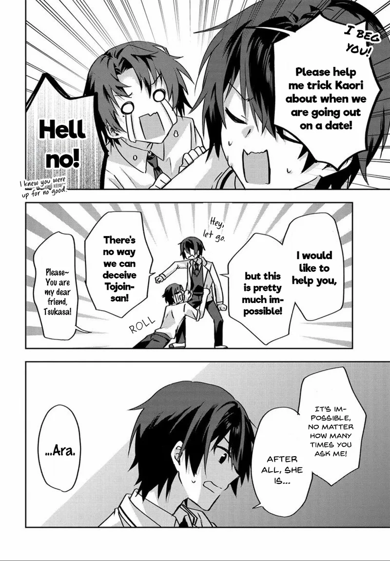 Romcom Manga ni Haitte Shimatta no de, Oshi no Make Heroine wo Zenryoku de Shiawase ni suru Chapter 3 page 4