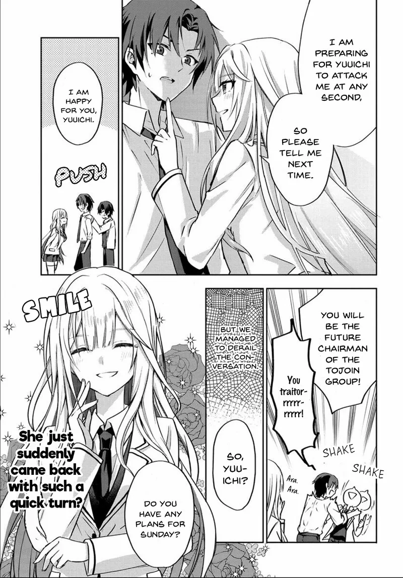 Romcom Manga ni Haitte Shimatta no de, Oshi no Make Heroine wo Zenryoku de Shiawase ni suru Chapter 3 page 9